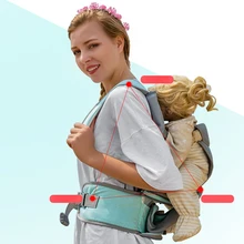 Детский поясной табурет удобный дышащий детский поясной табурет ремень один табурет передний и задний табурет набедренное сиденье с сумкой