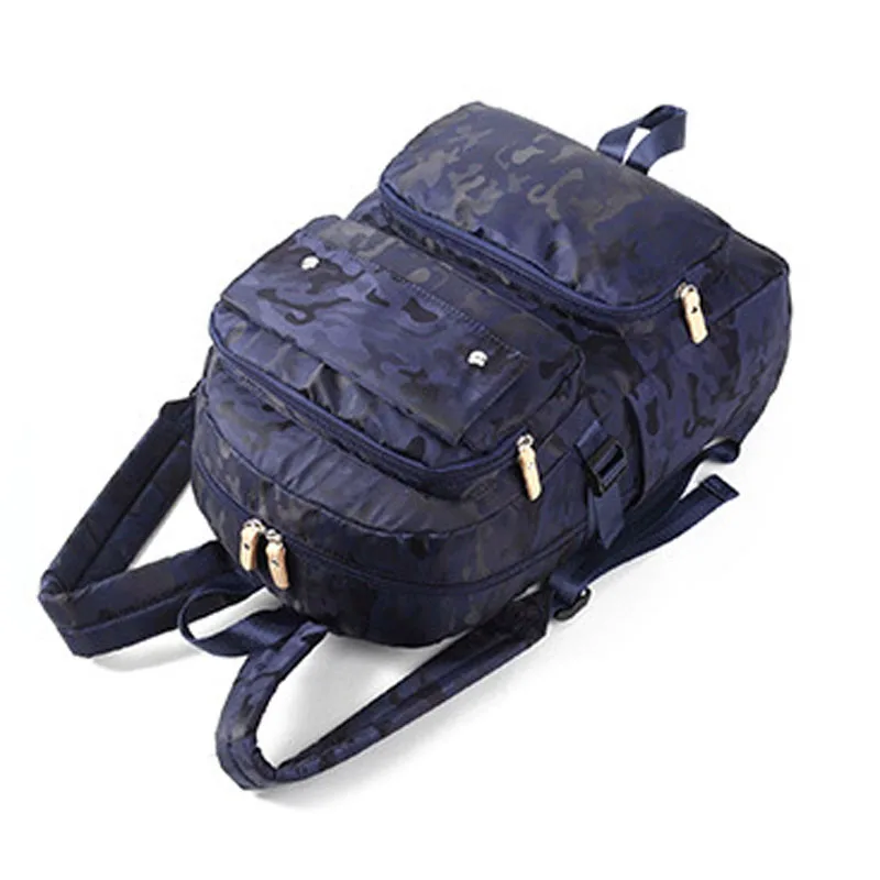 Trendy travel backpack leisure school laptop carrying waterproof soft shoulder bag camouflage or plain colors Trendy travel backpack leisure school laptop carrying waterproof soft shoulder bag camouflage or plain colors