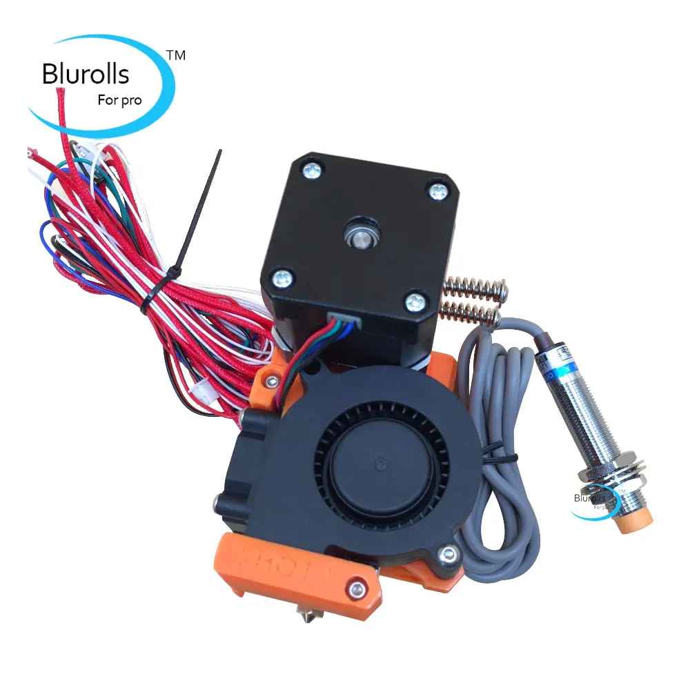 Reprap Prusa i3 mk2 экструдер полный комплект, с hotend, X каретки, П. И. Н. Д. А. Зонд PLA печатных частей