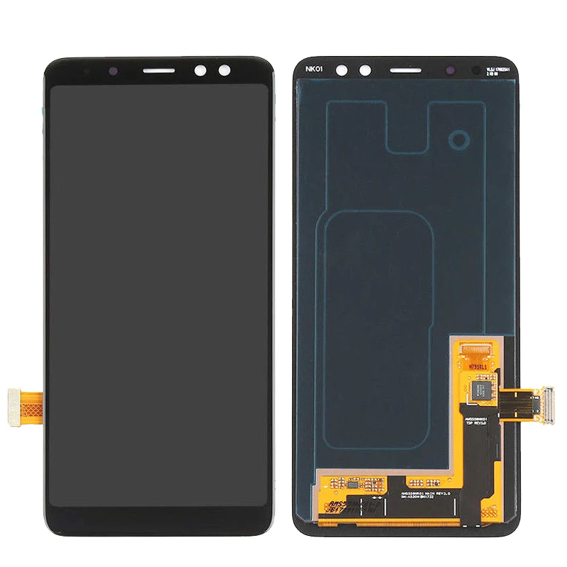 

AMOLED For SAMSUNG Galaxy A8 2018 A530 LCD Display With Touch Screen Digitizer Assembly Black Free Shipping