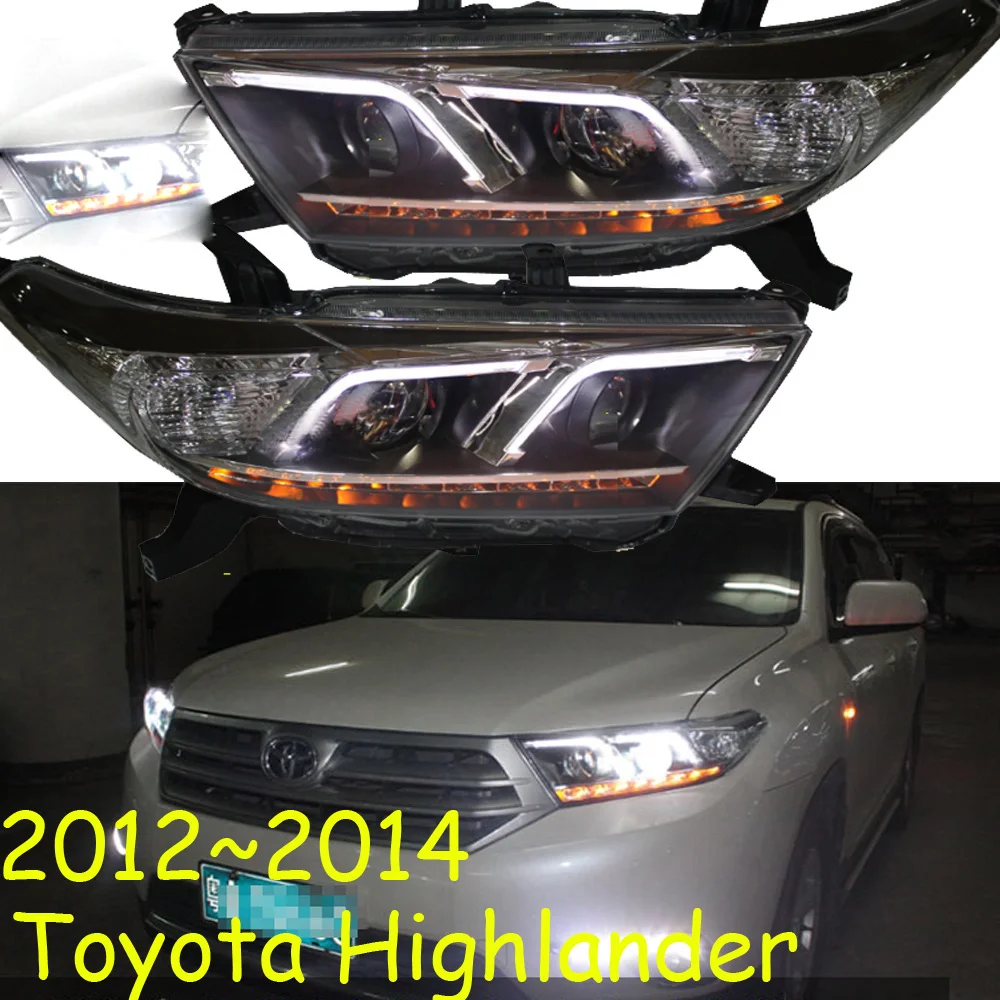 HID, 2012 ~ 2014, автомобиль Стайлинг для фара Highlander, vios, corolla, camry, Hiace, sienna, yaris, Tacoma, Highlander Головной фонарь