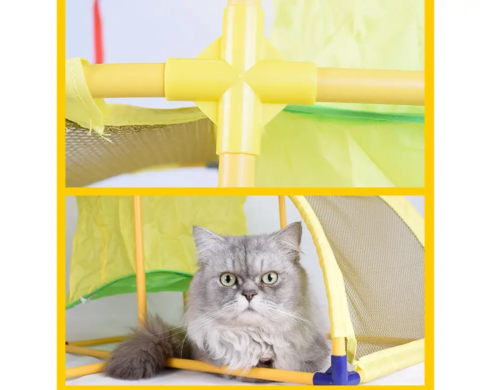 Pet платформа кошка альпинистская рамка Съемная комбинация кошка подстилка для кошек туннель коготь игрушка кошка платформа