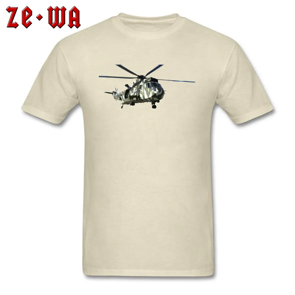 Geek helicopter 41808 T Shirt Special Labor Day Short Sleeve O-Neck Tees 100% Cotton Men Crazy Tees Top Quality helicopter 41808 beige