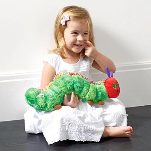 Подлинная очень голодна гусеница от Eric Carle плюшевая игрушка с начесом детские