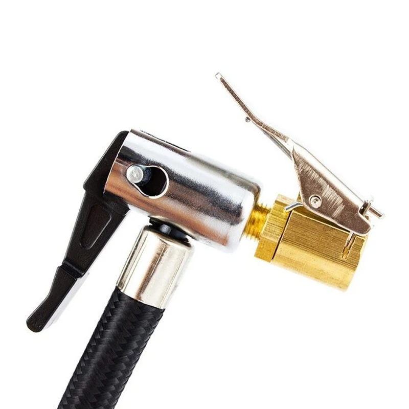 

1PC Car Auto Brass 8mmInflator Pump Valve Clip Clamp Connector Adapter car accessories Tyre Wheel Tire Air Chuck