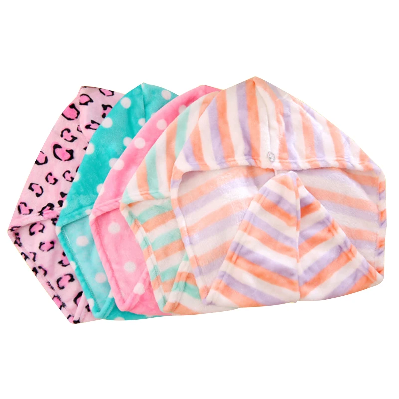 

60X25cm Bathroom Dry Hair Cap Quick Dry Hair Towel Fashion Drying Bath Towel Soft Head Wrap Hat Makeup Cosmetics Hair Towels