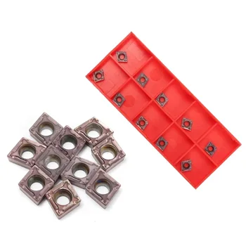 

10pcs/set Carbide Insert Cutter Indexable Lathe Milling Inserts Turning Tool