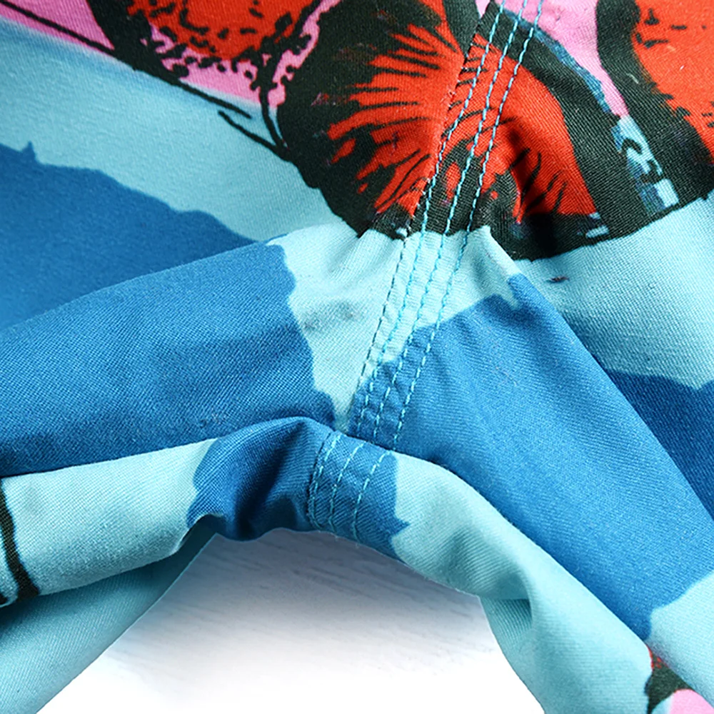 Fish Swim Trunks For Men New Fashion Summer Beach Surfing Board Shorts (6)