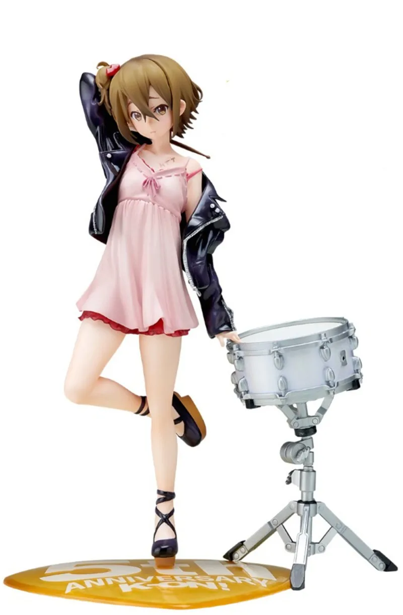 Anime Stronger K-ON Ritsu Tainaka Sexy Girl Figures Toy 5th Anniversary Dolls Gift 19cm (2)
