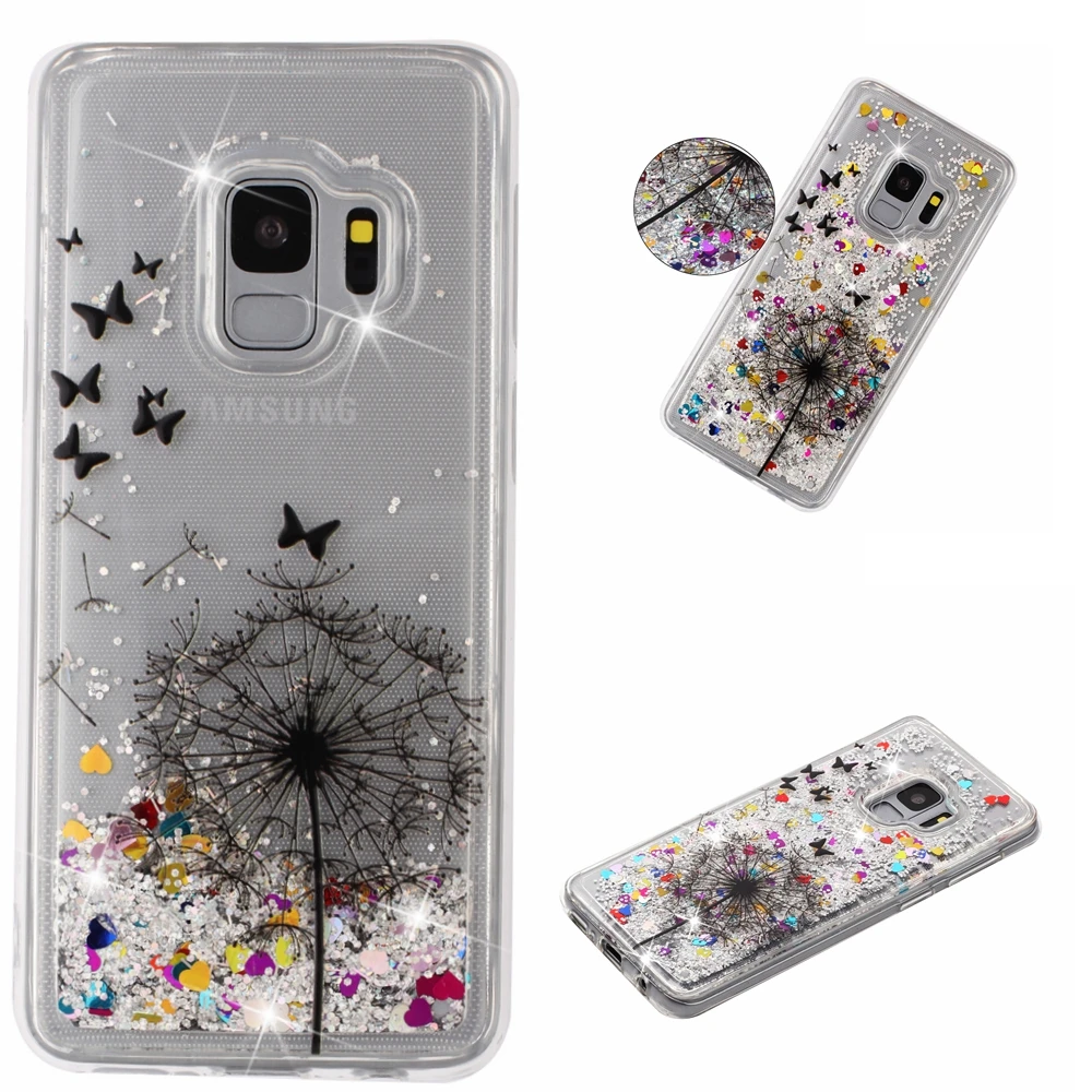 Для samsung Galaxy S9 S 9 SM-G960F/DS SM-G960F динамичный, жидкий песок крышка S9 SM G960F/DS G960F G960W G960N G960U блестящие чехлы