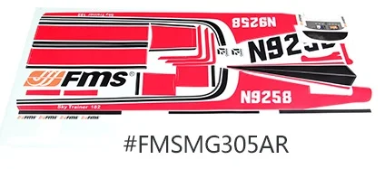 RC Airplane Sticker for FMS Model 1400mm Sky Trainer V2 FMS007 RC Airplane Sticker for FMS Model 1400mm Sky Trainer V2 FMS007