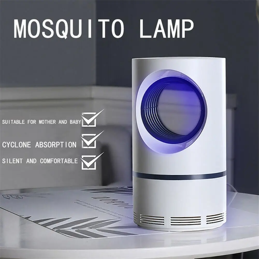 

MUIQGEW Mosquito killer USB electric mosquito killer Lamp Photocatalysis mute home LED bug zapper insect trap Radiationless
