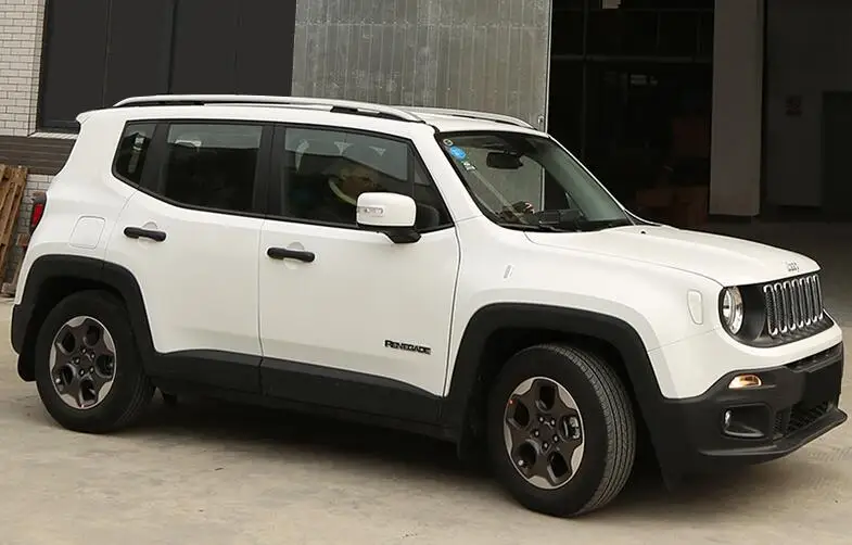 Багажник на крышу для JEEP Renegade, багажная стойка качество Алюминиевый винт с инструкцией по установке автомобильные аксессуары