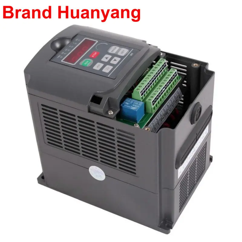 CE HUAN YANG 2.2KW 380V 3HP преобразователь частоты переменного тока Преобразователь частоты контроллер скорости двигателя vfd