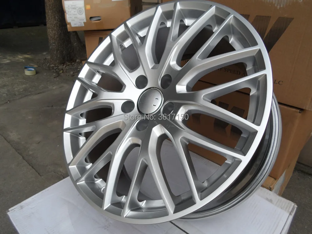 18x8J колеса диски PCD 5x112 центр отверстия 66 6 ET35 с колпачками ступицы|Диски колёсные| |