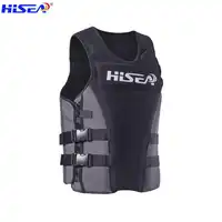Hisea ผู้ใหญ่ 35-100 กก. Buoyancy เสื้อชูชีพลอยน้ำเสื้อผ้าว่ายน้ำตกปลาท่อง Kayak คุณภาพล่องแก่ง Life Vest แจ็คเก็ต