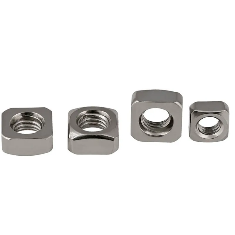 DIN557 GB39 M3 M4 M5 M6 M8 M10 M12 316 Stainless Steel Square Nuts Thin Type Nut DIN562 | Строительство и ремонт