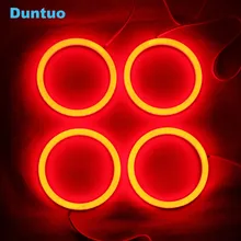 Ангельские Глазки RGB хлопок беспроводной контроллер для автомобильных фар противотуманных фар мотоцикла 70 мм/80 мм/90 мм/100 мм/106 мм/110 мм/120 мм/126 мм/мм