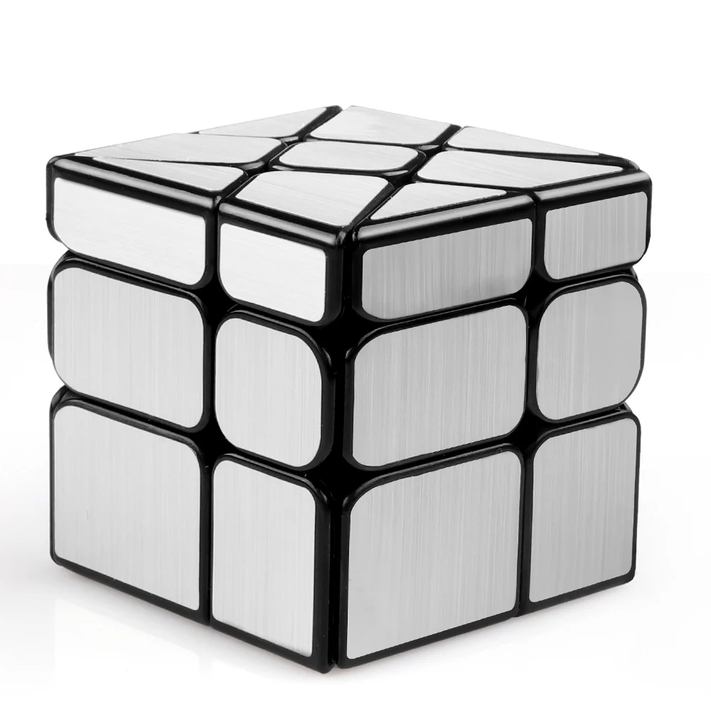 D FantiX Moyu Cubing классная WindMirror Куб золотой/серебряный зеркало колесо ветряной