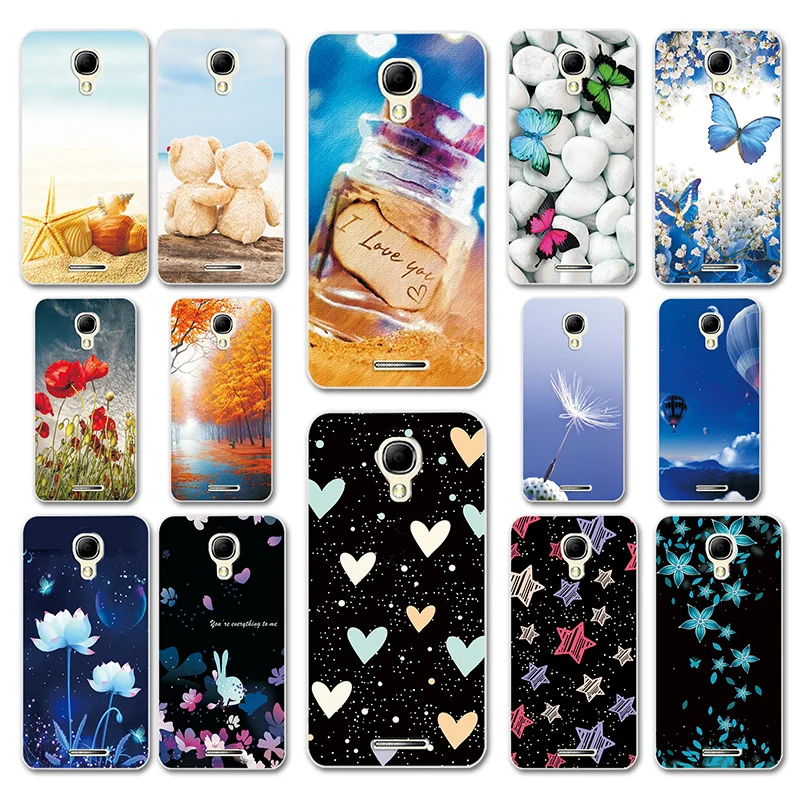 

Dreamy Case Cover For Alcatel One Touch Pixi 4 3G Version OT 5010 5010D Soft TPU Heart Shell For Alcatel 5010d pixi 4 butterfly