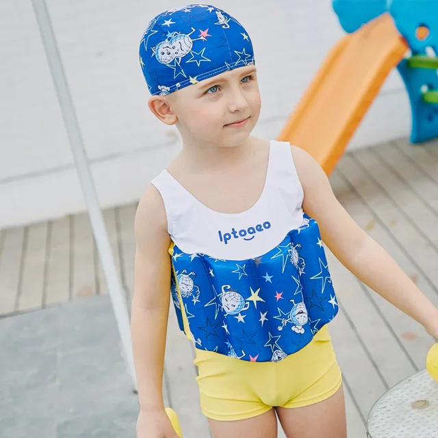 Special Offers 2018 new summer children's swimwear baby swimwear children buoyancy swimwear boys one-piece swimsuit children's swimwear NTL002