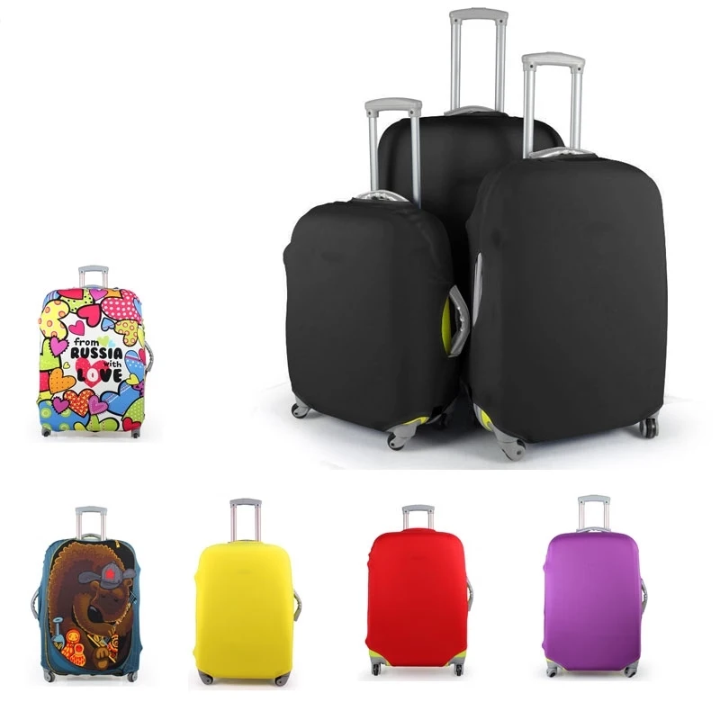Yesello Polyester Zipper Travel Luggage Suitcase Protective Bag Cover Stretchy And Durable