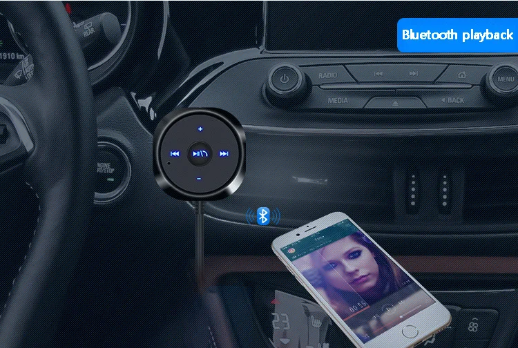 Беспроводной Bluetooth приемник 3,5 мм разъем аудио Bluetooth Aux адаптер музыкальный приемник автомобильный кабель бесплатно для динамика наушников