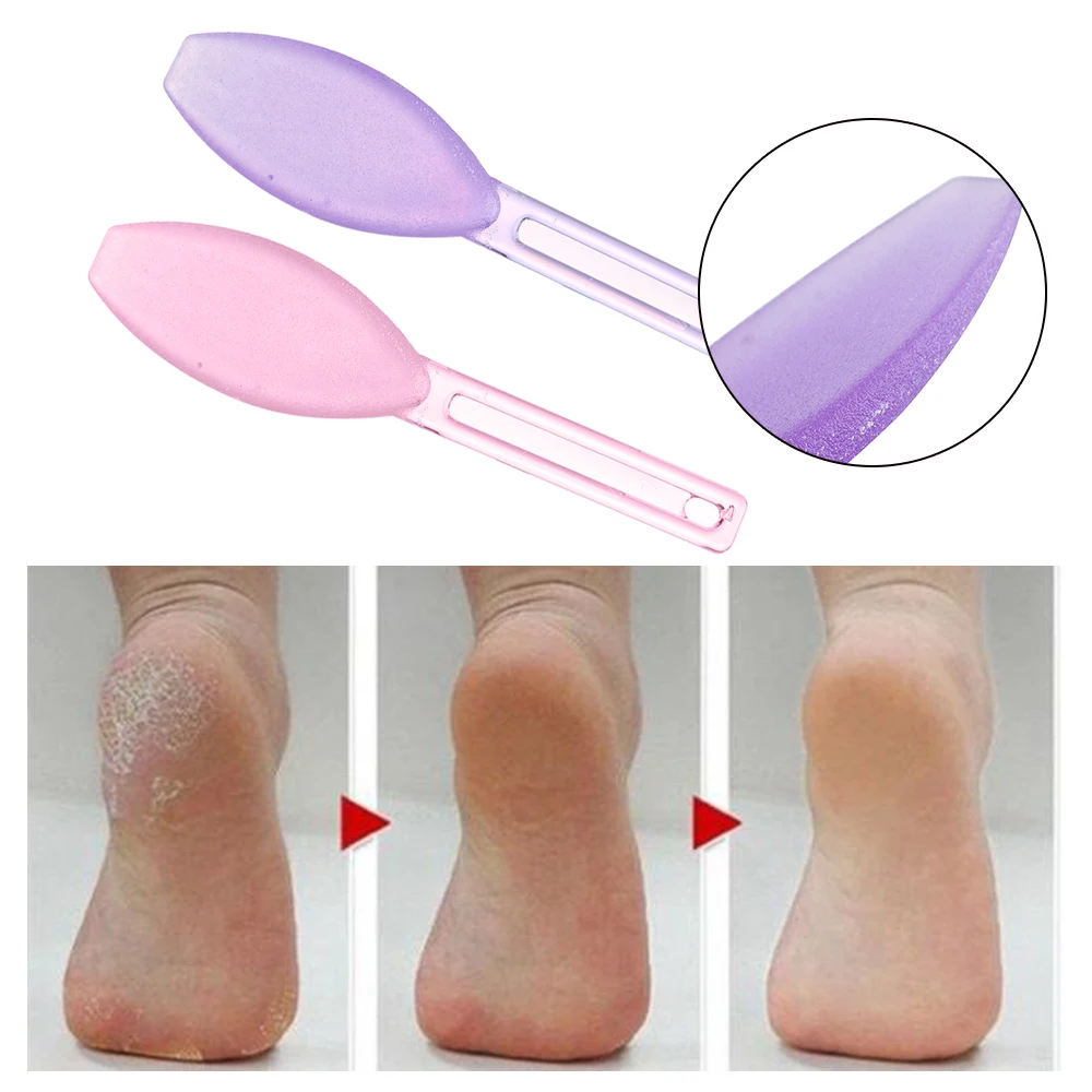 

1PCS Torch Shape Foot File DoubleSide Grater Pedicure Rasp Heel for Feet Dead Skin Callus Remover Washable Foot Health Care Tool