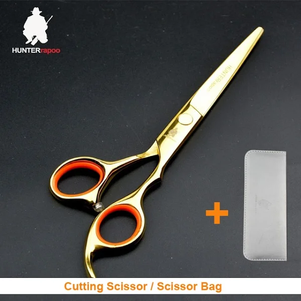 cut scissor with bag Скидка 30%, 6 дюймов, профессиональные ножницы для стрижки волос, парикмахерские ножницы из нержавеющей стали, набор, парикмахерский магазин, товары, комплект для салонов - Цвет: cut scissor with bag