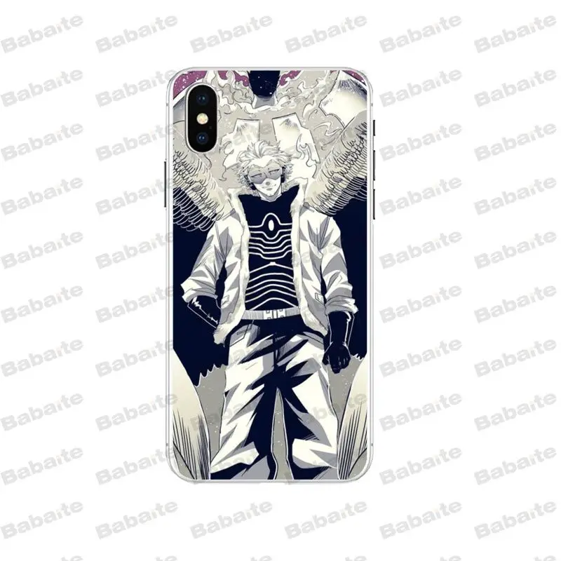Ультратонкий чехол для телефона Babaite My Hero ACADEMY Apple iPhone 5 5S 6 6S 7 8 Plus X XS MAX SE