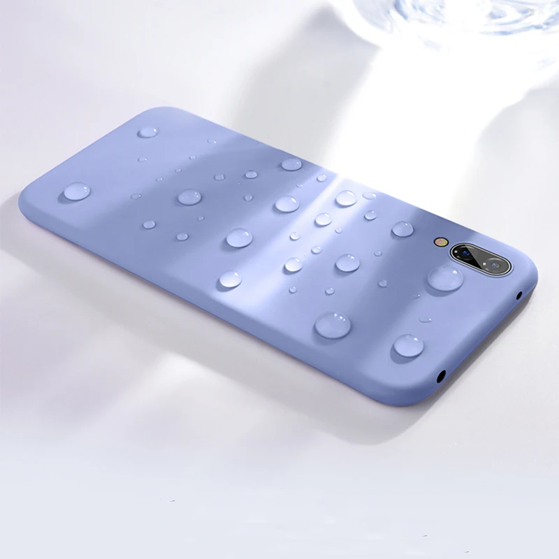 Официальный жидкий силиконовый чехол карамельного цвета для Xiao mi Red mi S2 4X5 5A 6A Note4X mi 6 8 9, полностью защитный резиновый чехол для сотового телефона