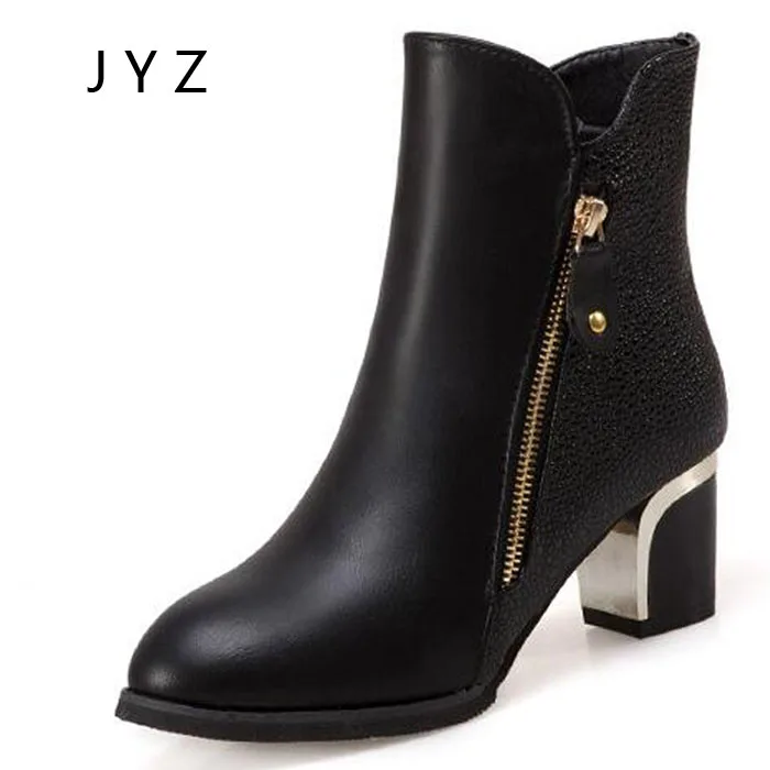 

Fashion New Womens Ankle Snow Boots Winter Platform Pumps Keep Warm Shoes High Heels Fur Lady Size 40 41 42 wo180812