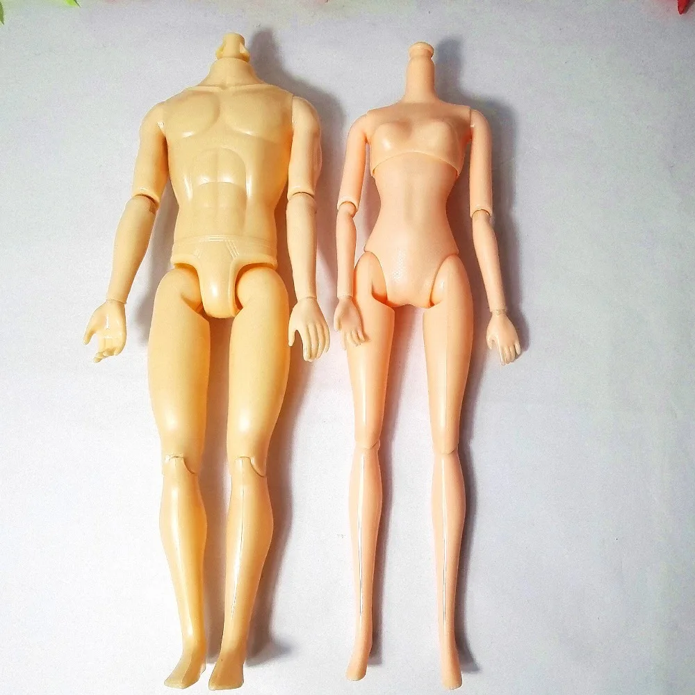 1pcs Naked Body Necessary For DIY ten Joints Doll boy Body and girl 11 joints doll
