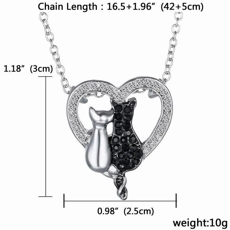 HTB1fchsLFXXXXb_XVXXq6xXFXXXk HTB1fchsLFXXXXb_XVXXq6xXFXXXk CAT NECKLACE NEW LOVELY CAT PAW BLACK WHITE 2 CAT ON HEART CRYSTAL PENDANT NECKLACE-Cat Jewelry-Free Shipping NEW LOVELY CAT PAW BLACK WHITE 2 CAT ON HEART CRYSTAL PENDANT NECKLACE-Cat Jewelry-Free Shipping HTB1fchsLFXXXXb XVXXq6xXFXXXk