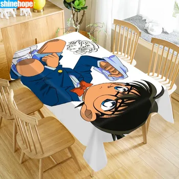 

Detective Conan Tablecloth Cloth Thicken Oxford Rectangular Table Cloth for Wedding Customizable size 100X140cm/140X200cm
