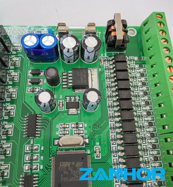 PLC programmable logic controller module motor machine control single board 24 input 16 relay output 4AD 2DA 0~10v online