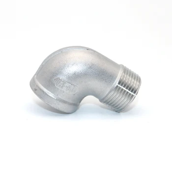 

1/2" 3/4" 1" 1-1/4" 1-1/2" BSP Female To Male Thread 201 Stainless Steel 90 Degree Elbow Pipe Fitting Connector Coupler Adapter