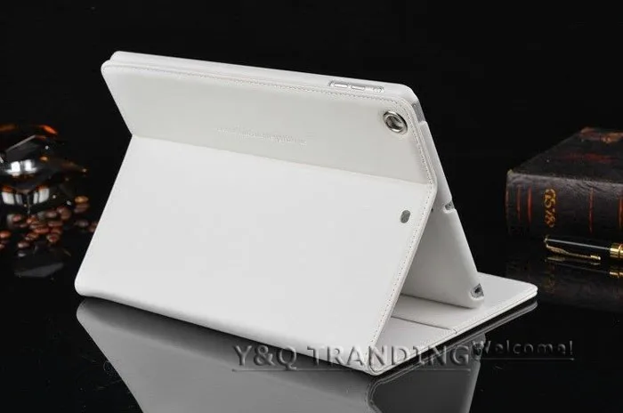 Luxury Genuine Case for iPad Leather Case Retro Business Cover Wallet Smart Cover for iPad (11)