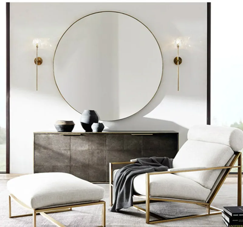 Гостиная большой K9 хрустальный шар стены Бра длинные светодиодные Настенные