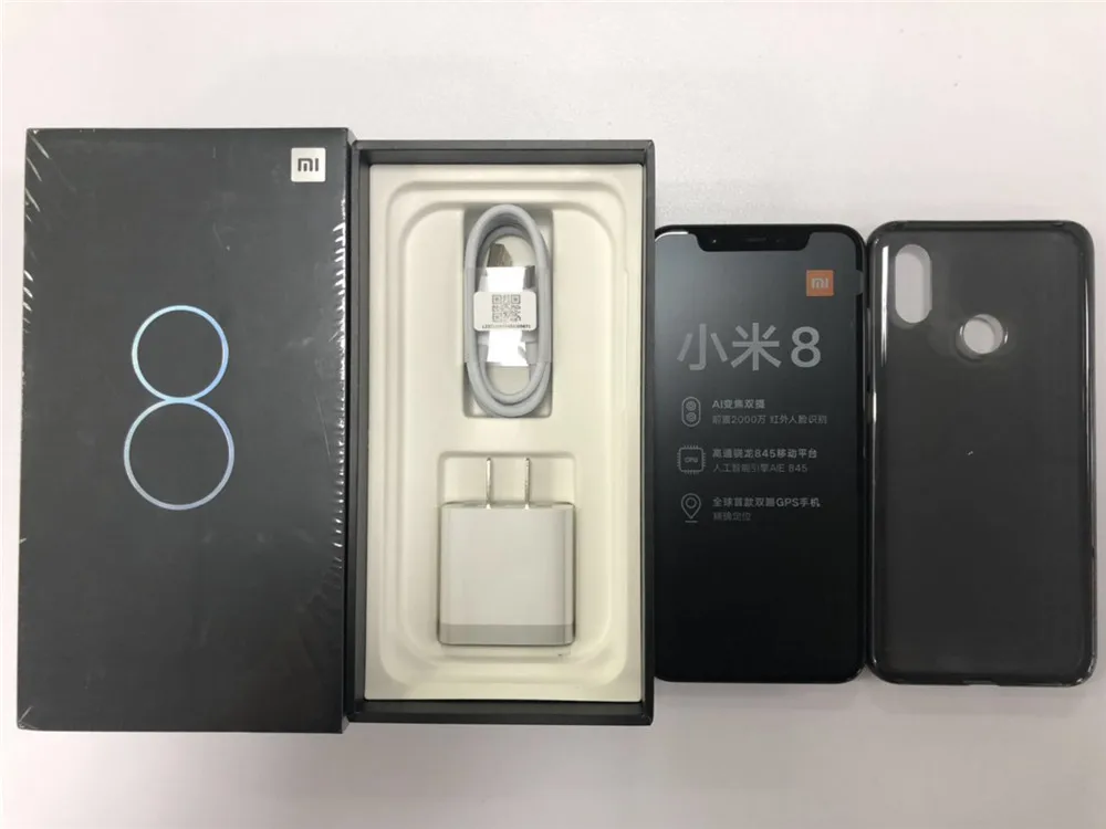 OTA+ Глобальная ПЗУ Xiaomi mi 8 mi 8 6,2" FHD+ AMOLED Snapdragon 845 6 ГБ ОЗУ 64 Гб ПЗУ 4 г LTE мобильный телефон 20.0MP AI двойная камера