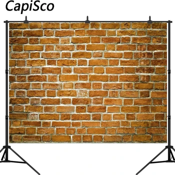 

Capisco Vinyl Photography Background brick wall Backdrops for Photo Studio