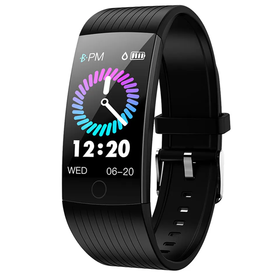 

Fitness Smart Watch Women Men 1.14 Inch Screen Pedometer Heart Rate Monitor Health Waterproof Run Sport Watch For IOS Android