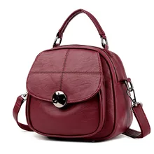 Women Leather PU Bag Backpack Famous Brands Double Strap Fashion Dual-use package Bags For Young Girls School Backpacks Women Leather PU Bag Backpack Famous Brands Double Strap Fashion Dual-use package Bags For Young Girls School Backpacks