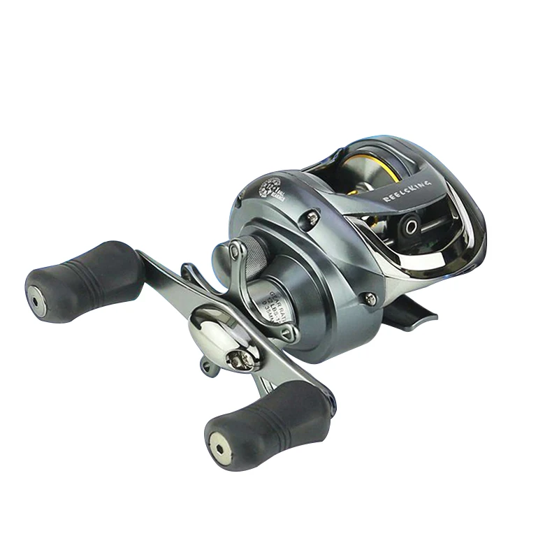 Fishing with stainless steel reels right hand wheel outdoor beach lake