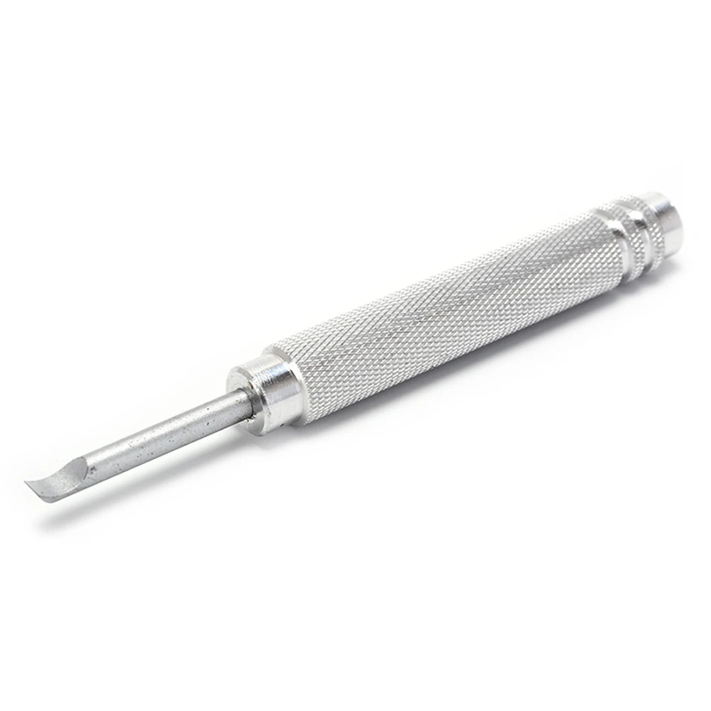 

Silver Stainless Steel Watch Back Case Cover Removal Remover Opener Knife Watchmaker Repair Fix Tool