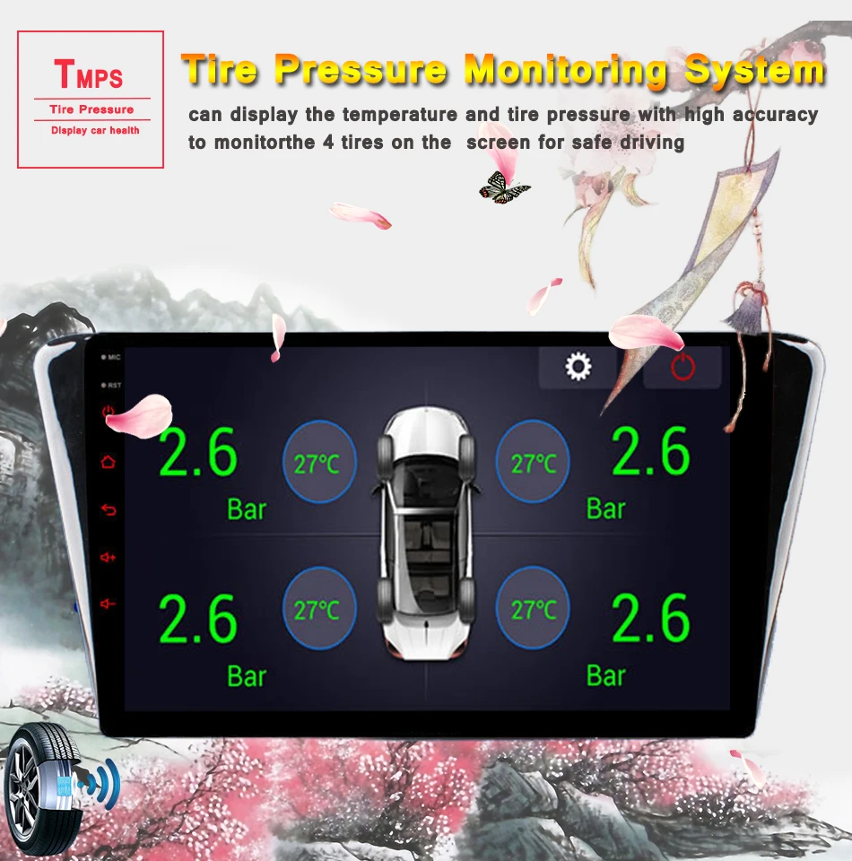 Top Android 9.0 4GB RAM Special Car DVD Stereo Navigation for Peugeot 408 2014-2018 with GPS RDS 3/4G WIFI Head Unit Stereo Audio 13