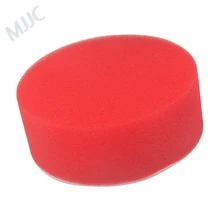 MJJC 3-дюймовый режущий диск Полировка Шлифовка подушка для полировки автомобиля губка пенополиуретан красный пены Подушечка для полирования с застежкой-липучкой Интерфейс