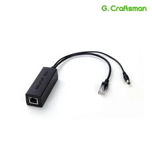 G. Craftsman PoE сплиттер 48 В вход и 12 В выход мощность над Ethernet сплиттер адаптер 12 В DC IP камера конвертировать в POE камера