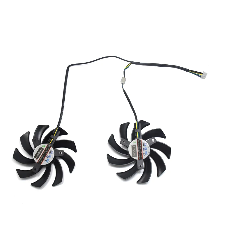 Вентилятор охлаждения для видеокарт Sapphire R9 290 280X HD7870 HD7970 HD7950 GTX 1060 Новый 4