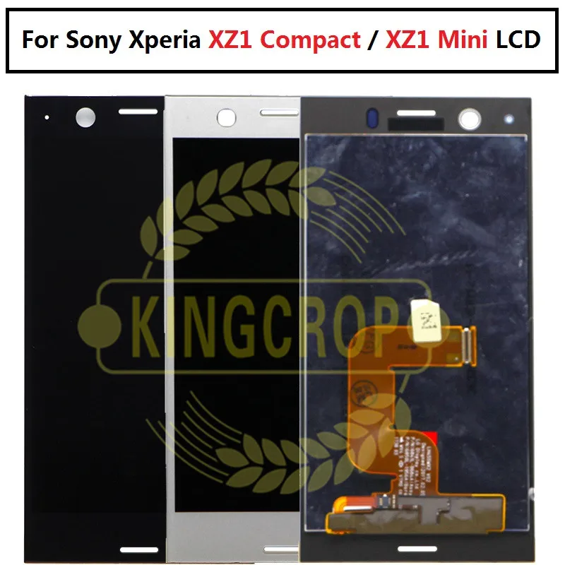 

4.6" For Sony Xperia XZ1 Compact LCD Display Touch Screen Digitizer Assembly Replacement For Sony XZ1 Mini LCD